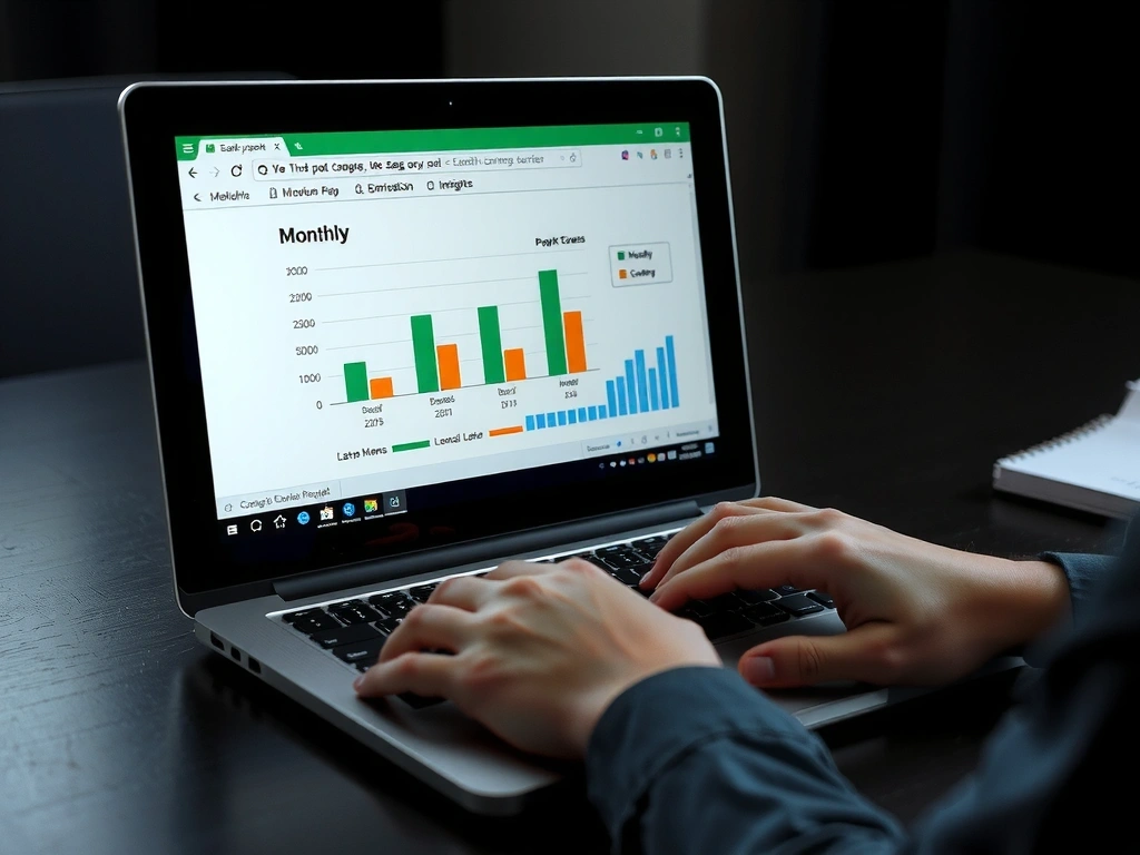 Měsíční report v dashboardu