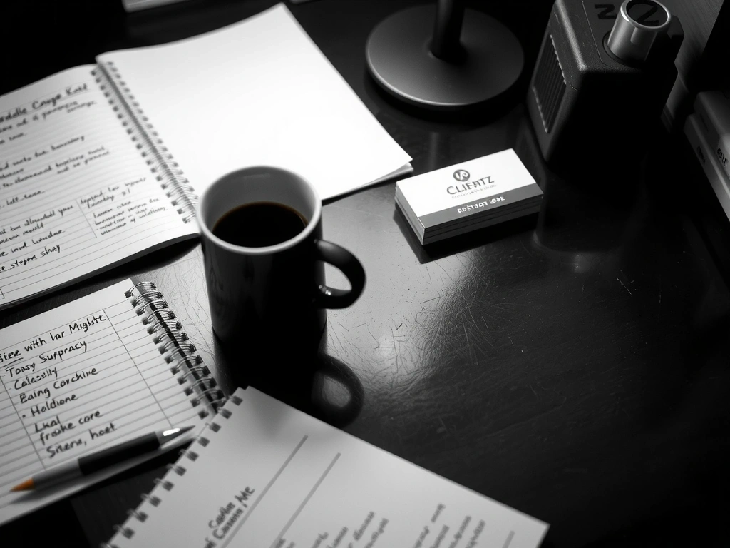 Pracovní stůl s klienty